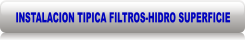 INSTALACION TIPICA FILTROS-HIDRO SUPERFICIE