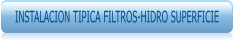 INSTALACION TIPICA FILTROS-HIDRO SUPERFICIE
